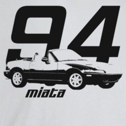 1994 Miata Three Quarter Angle View With Year And Model Name Light Col