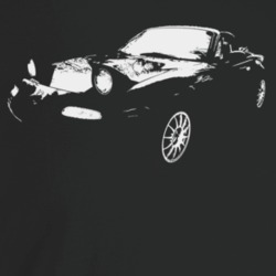 1996 Miata Three Quarter Angle View Dark Color T Shirt