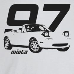 1997 Miata Three Quarter Angle View With Year And Model Name Light Col