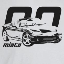 2000 Miata Three Quarter Angle View With Year And Model Name Light Col