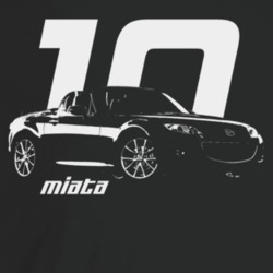 2010 Miata Three Quarter Angle View With Year And Model Name Dark Colo