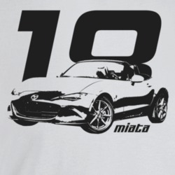 2018 Miata Three Quarter Angle View With Year And Model Name Light Col