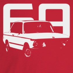 1969 2002 Three Quarter Angle View With Year Dark Color T Shirt