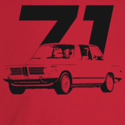 1971 2002 Three Quarter Angle View With Year Light Color T Shirt