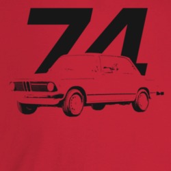 1974 2002 Three Quarter Angle View With Year Light Color T Shirt
