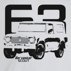 1963 Scout Three Quarter Angle View With Year And Model Name Light Col