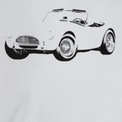 1964 Cobra Three Quarter Angle View Light Color T Shirt