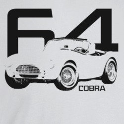 1964 Cobra Three Quarter Angle View With Year And Model Name Light Col