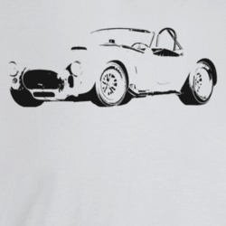 1967 Cobra Three Quarter Angle View Light Color T Shirt