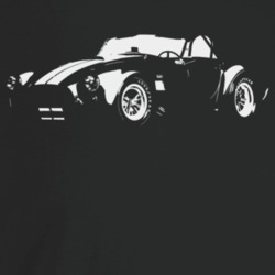 1967 Cobra Three Quarter Angle View Dark Color T Shirt