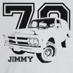 1970 Jimmy Three Quarter Angle View With Year And Model Name Light Col