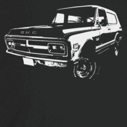 1970 Jimmy Three Quarter Angle View Dark Color T Shirt