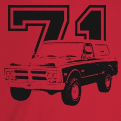 1971 Jimmy Three Quarter Angle View With Year Light Color T Shirt