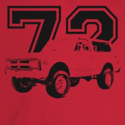 1972 Jimmy Three Quarter Angle View With Year Light Color T Shirt