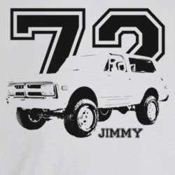 1972 Jimmy Three Quarter Angle View With Year And Model Name Light Col