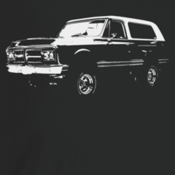 1972 Jimmy Three Quarter Angle View Dark Color T Shirt