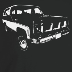 1973 Jimmy Three Quarter Angle View Dark Color T Shirt
