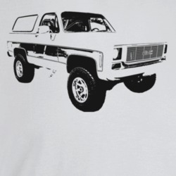 1975 Jimmy Three Quarter Angle View Light Color T Shirt