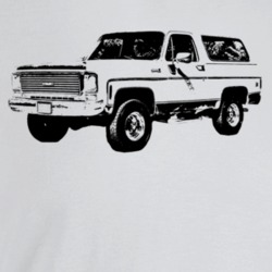 1976 Jimmy Three Quarter Angle View Light Color T Shirt