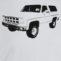 1977 Jimmy Three Quarter Angle View Light Color T Shirt