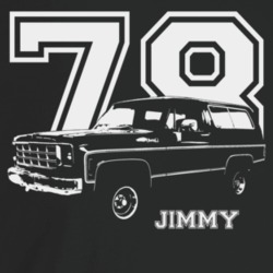 1978 Jimmy Three Quarter Angle View With Year And Model Name Dark Colo