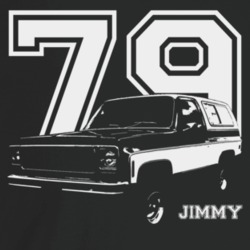 1979 Jimmy Three Quarter Angle View With Year And Model Name Dark Colo