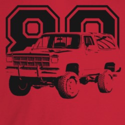 1980 Jimmy Three Quarter Angle View With Year Light Color T Shirt