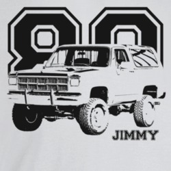 1980 Jimmy Three Quarter Angle View With Year And Model Name Light Col