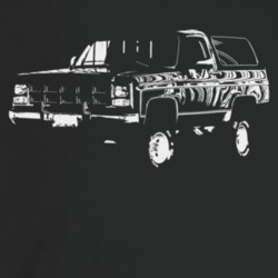 1980 Jimmy Three Quarter Angle View Dark Color T Shirt