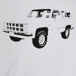 1982 Jimmy Three Quarter Angle View Light Color T Shirt