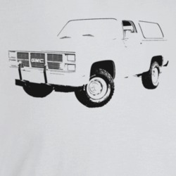 1983 Jimmy Three Quarter Angle View Light Color T Shirt