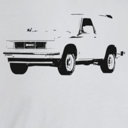 1985 Jimmy Three Quarter Angle View Light Color T Shirt