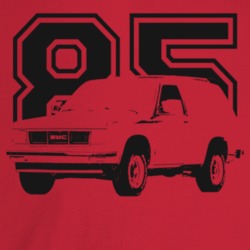 1985 Jimmy Three Quarter Angle View With Year Light Color T Shirt