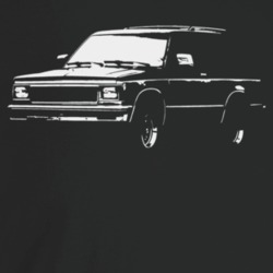 1985 Jimmy Three Quarter Angle View Dark Color T Shirt