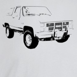 1986 Jimmy Three Quarter Angle View Light Color T Shirt