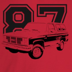 1987 Jimmy Three Quarter Angle View With Year Light Color T Shirt