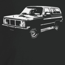 1987 Jimmy Three Quarter Angle View Dark Color T Shirt