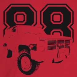 1988 Jimmy Three Quarter Angle View With Year Light Color T Shirt