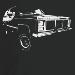 1988 Jimmy Three Quarter Angle View Dark Color T Shirt