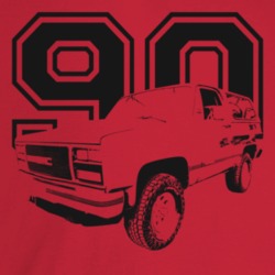 1990 Jimmy Three Quarter Angle View With Year Light Color T Shirt