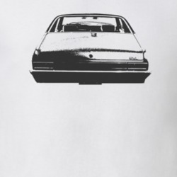 1969 CHEVY NOVA Faded Look Rear View Black Graphic Light T Shirt