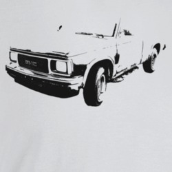 1993 Jimmy Three Quarter Angle View Light Color T Shirt