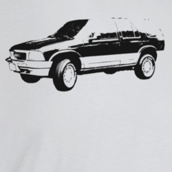 1996 Jimmy Three Quarter Angle View Light Color T Shirt