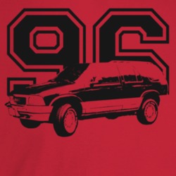 1996 Jimmy Three Quarter Angle View With Year Light Color T Shirt