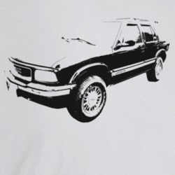 1997 Jimmy Three Quarter Angle View Light Color T Shirt
