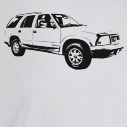 1998 Jimmy Three Quarter Angle View Light Color T Shirt