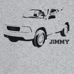 1999 Jimmy Three Quarter Angle View With Model Name Light Color T Shir
