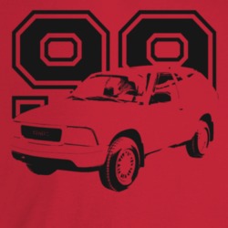 1999 Jimmy Three Quarter Angle View With Year Light Color T Shirt