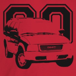 2000 Jimmy Three Quarter Angle View With Year Light Color T Shirt