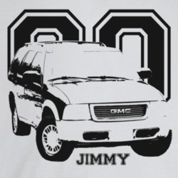 2000 Jimmy Three Quarter Angle View With Year And Model Name Light Col